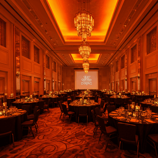 Sala de gala de entretenimiento